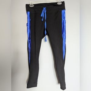 Fabletics Powerhold Leggings Pockets and Drawstring Size Medium